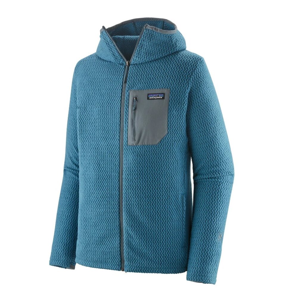 Patagonia Men's R1 Air Full-Zip Hoody Blue Medium
